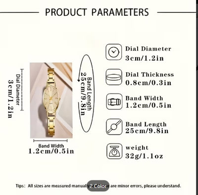 5pcs Set of Stylish, Elegant, and Minimalist  Silver