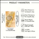 2pcs Set Fashion Ladies Elegant Quartz Watch