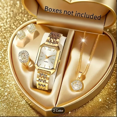 5pcs Set of Fashionable Luxurious Elegant